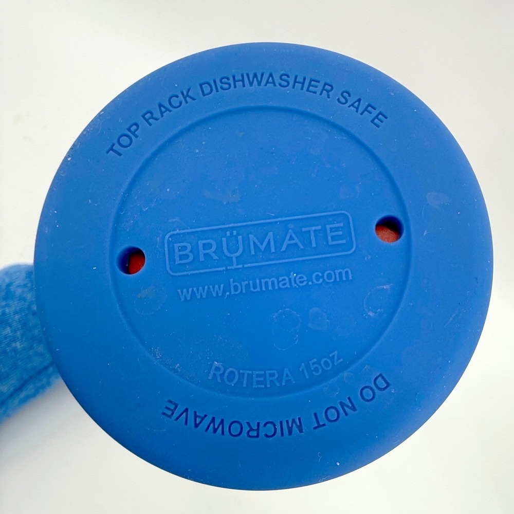 Brumate Rotera 15oz Leakproof Tumbler Cup with Straw Lid Red Blue Yellow - Picture 3 of 5